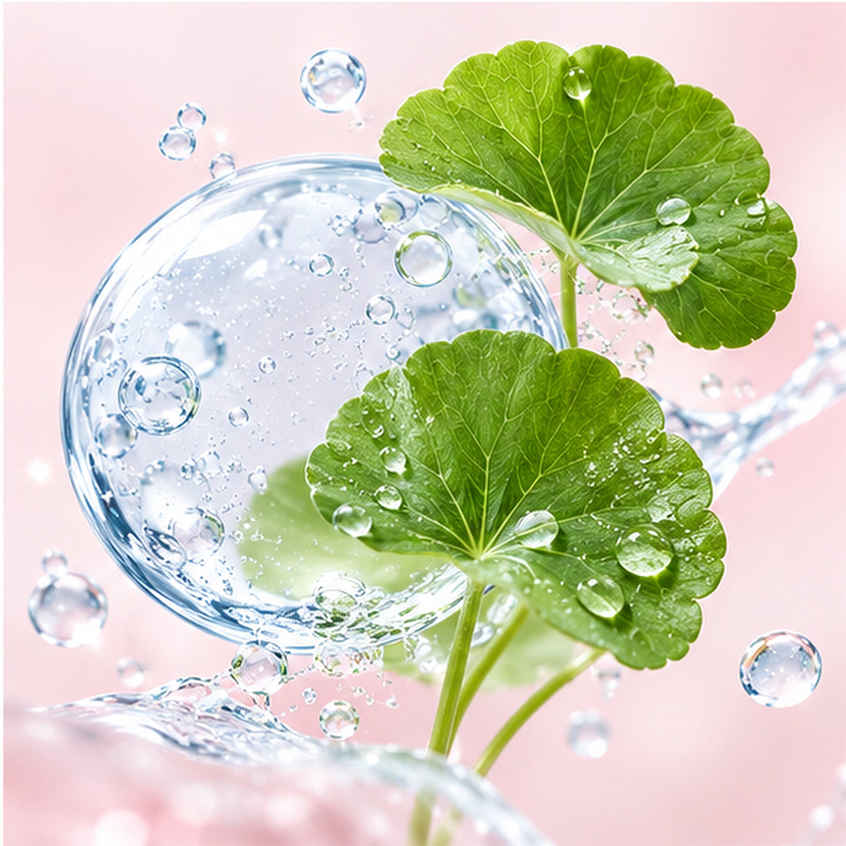 Hyaluronic acid and centella