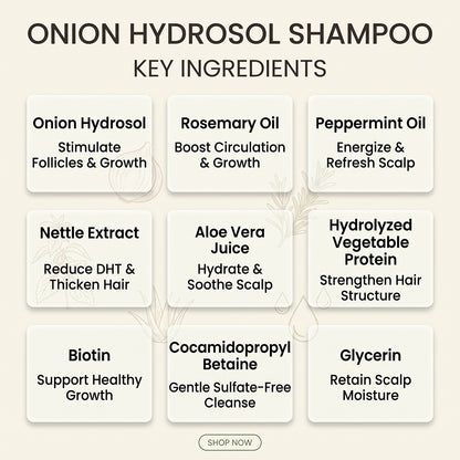 Onion Hydrosol Shower Duo