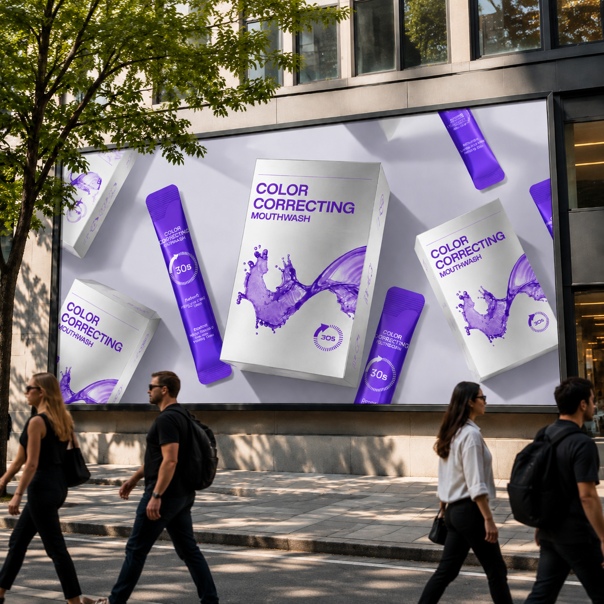 Color-Correcting Stick Mouthwash