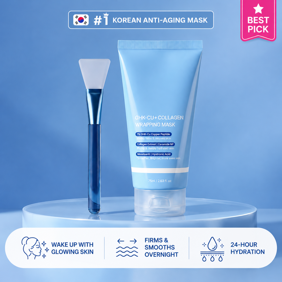 GHK-Cu Overnight Wrapping Mask