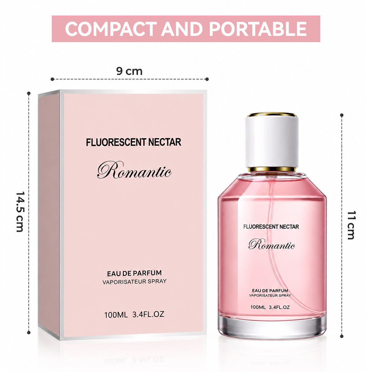 🎀lookscene Fluorescent Nectar Women's Perfume – 100ml Eau de Parfum