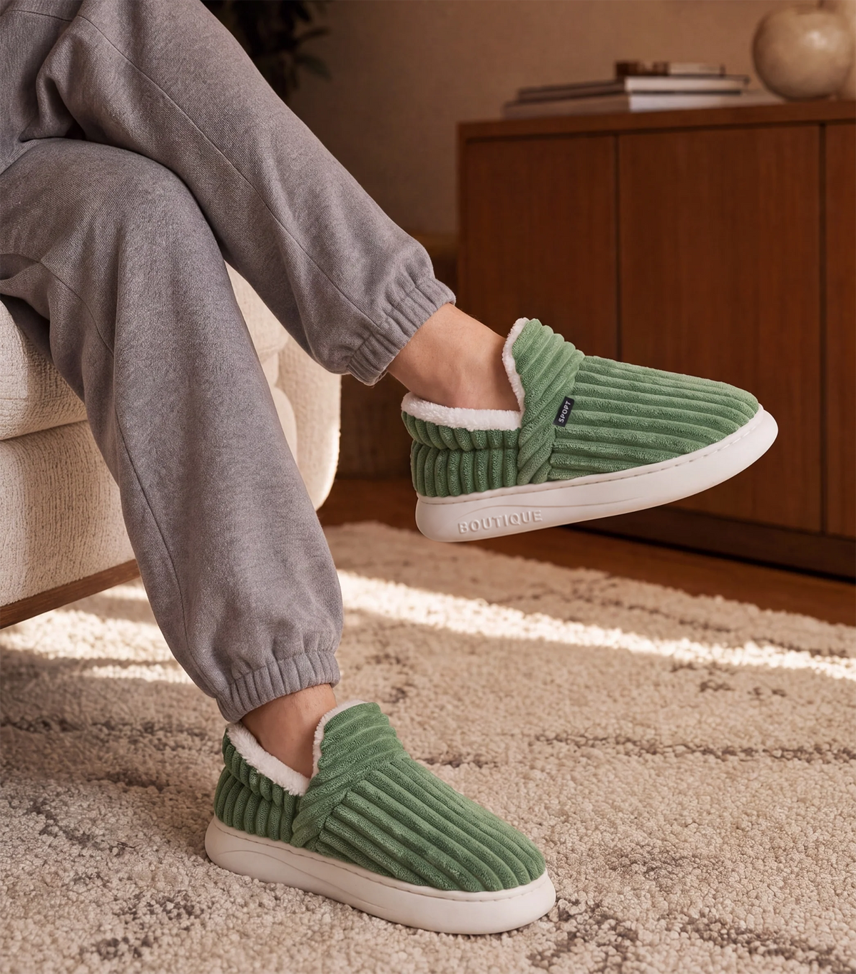 Stylish Lightweight Warm Shoes Indoor Outdoor