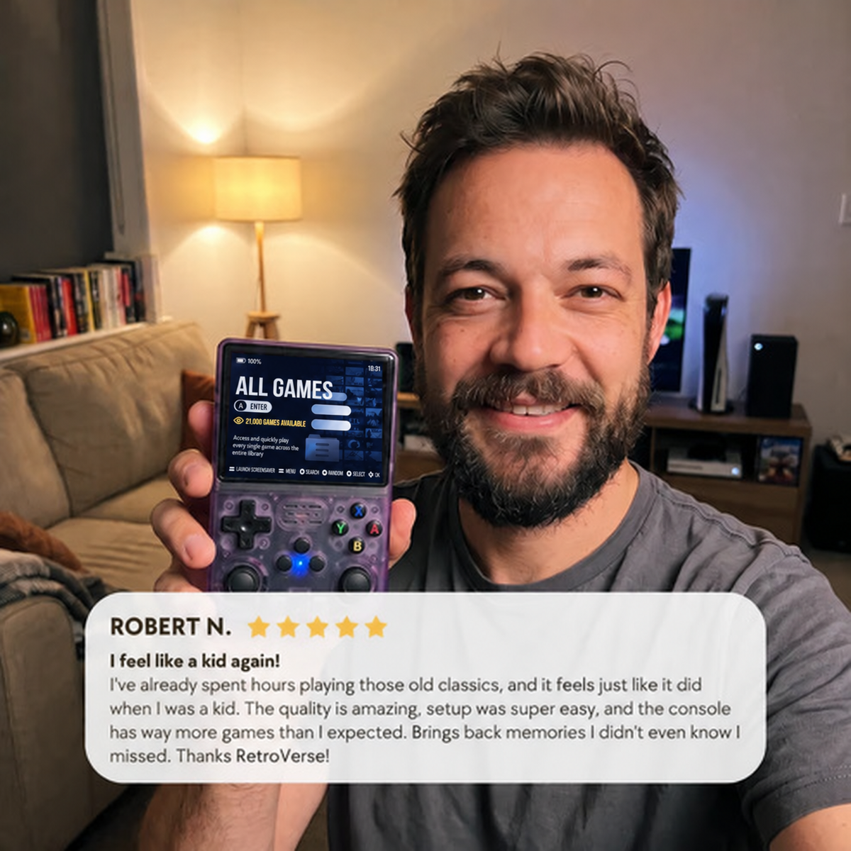 Lookscene Pro 2.0 — R36S Retro Handheld Console