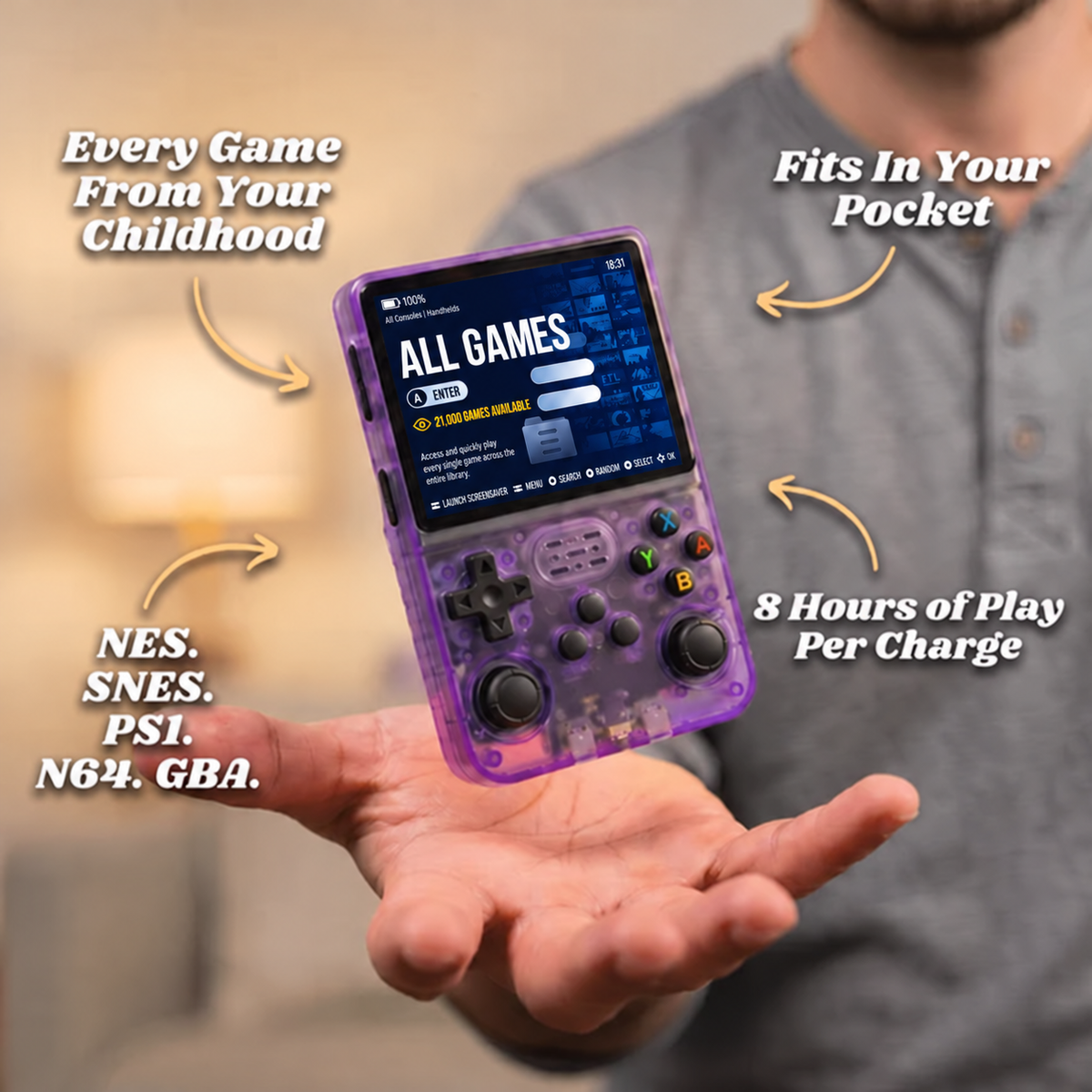 Lookscene Pro 2.0 — R36S Retro Handheld Console