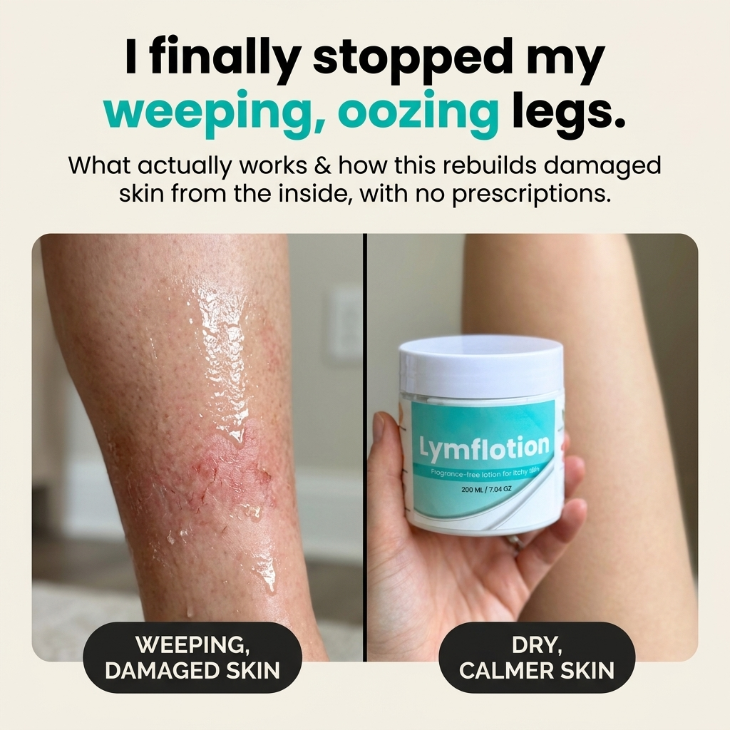 Fragrance-Free Non-Greasy Anti-Itch Ceramide NP Leg Lotion For Dry, Red, Sensitive, Discolored, Weeping