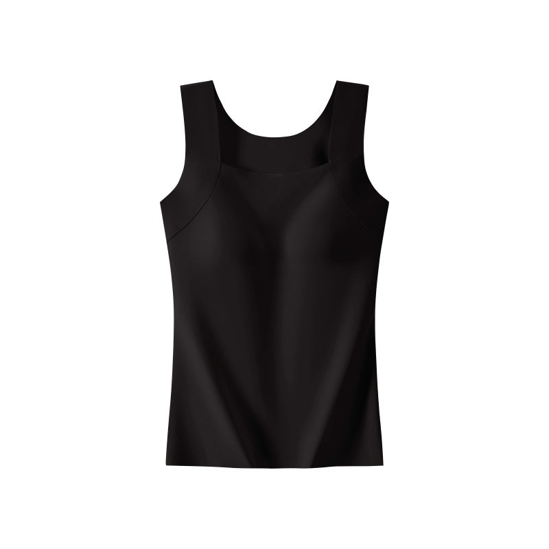 U Neck Shapewear Built-in Bra Tank
