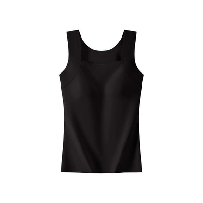 U Neck Shapewear Built-in Bra Tank