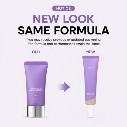 New Design🌟Perfect Cover Serum BB Cream