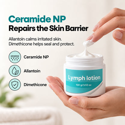 Fragrance-Free Non-Greasy Anti-Itch Ceramide NP Leg Lotion For Dry, Red, Sensitive, Discolored, Weeping