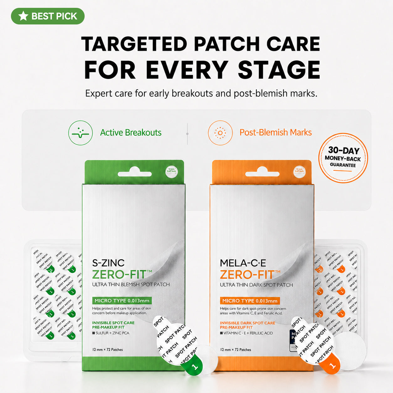 Zero Fit Blemish & Dark Spot Patch Duo