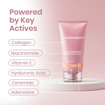 Collagen Night Wrapping Mask-Instantly Achieve Glass Skin