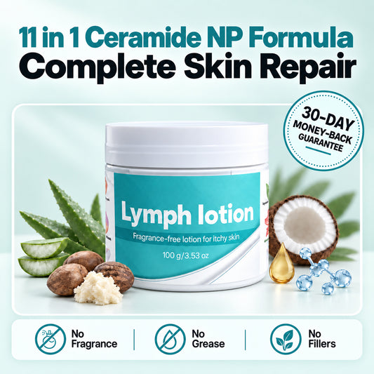 Fragrance-Free Non-Greasy Anti-Itch Ceramide NP Leg Lotion For Dry, Red, Sensitive, Discolored, Weeping