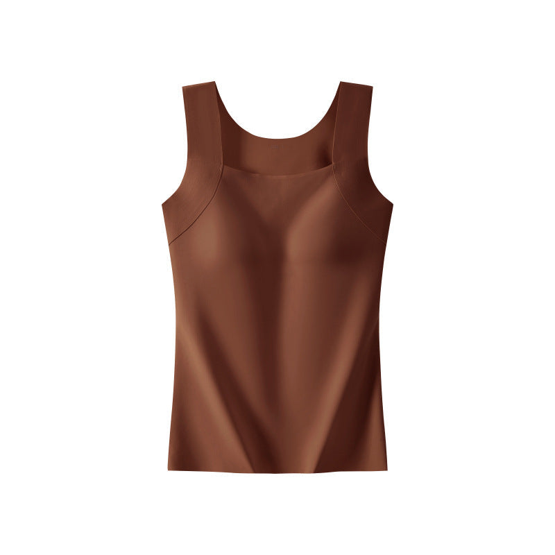 U Neck Shapewear Built-in Bra Tank