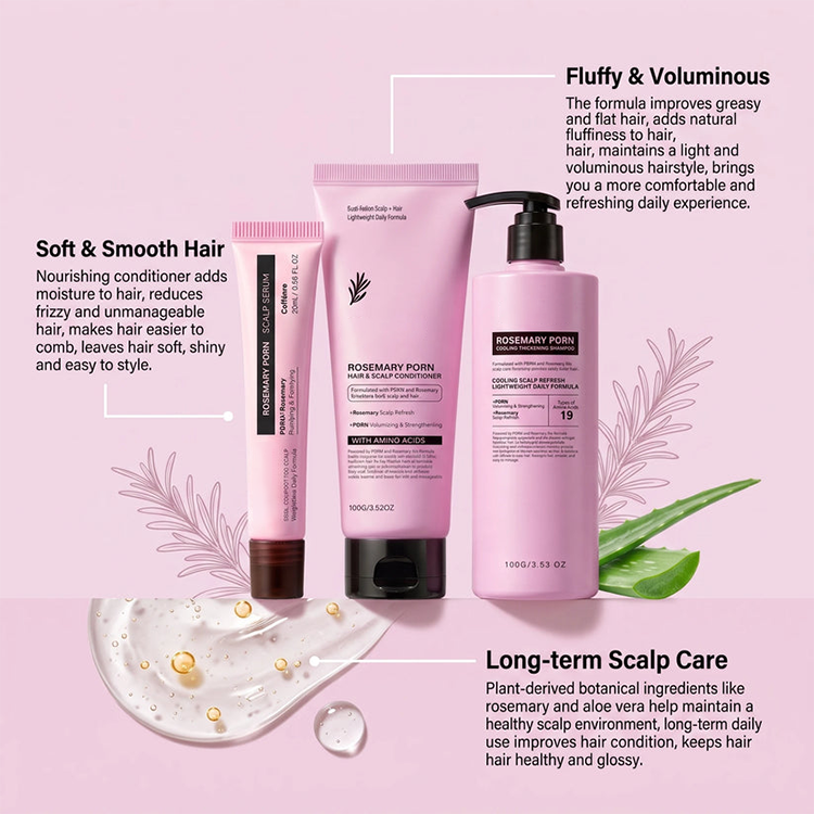 Rosemary PDRN Hair Growth & Scalp Care Set