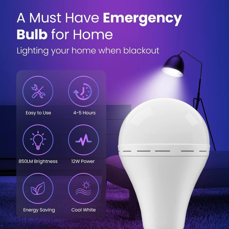 🎁🔥Rechargeable Emergency Light Bulbs