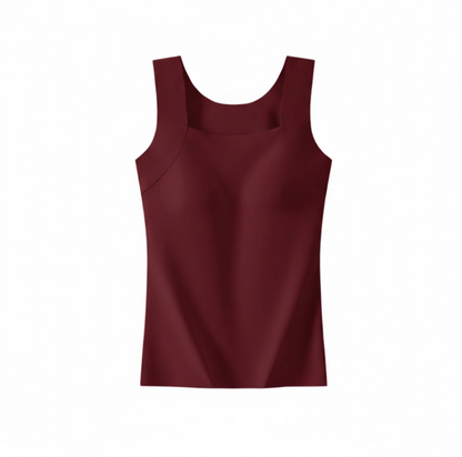U Neck Shapewear Built-in Bra Tank