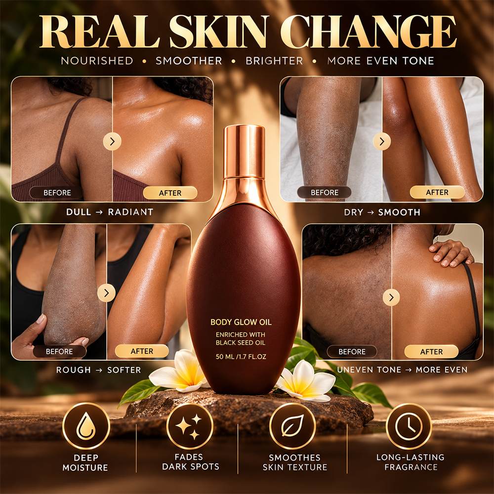 Black Seed Body Glow Oil