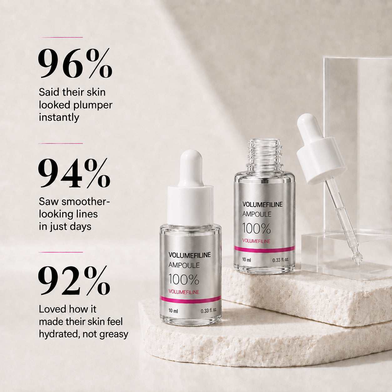 Pure Volufiline 100% Ampoule — Volumizing Booster