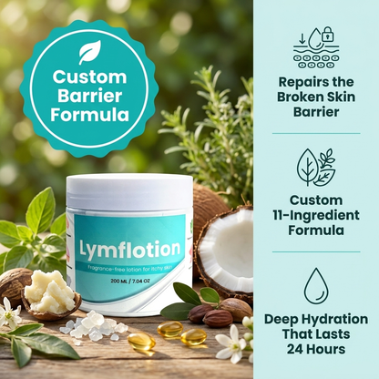 Fragrance-Free Non-Greasy Anti-Itch Ceramide NP Leg Lotion For Dry, Red, Sensitive, Discolored, Weeping