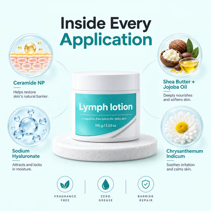 Fragrance-Free Non-Greasy Anti-Itch Ceramide NP Leg Lotion For Dry, Red, Sensitive, Discolored, Weeping