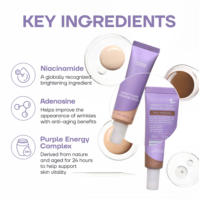 New Design🌟Perfect Cover Serum BB Cream