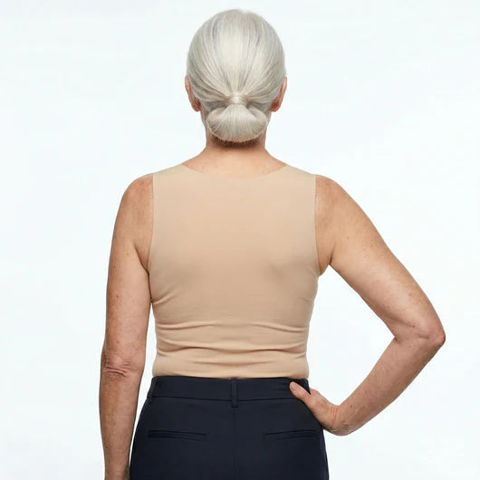 U Neck Shapewear Built-in Bra Tank