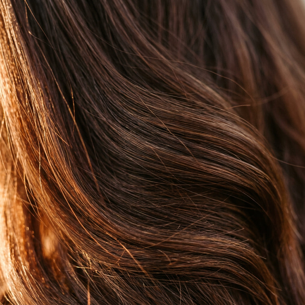 lookscene Dark Brown shade — warm chocolate and chestnut tones