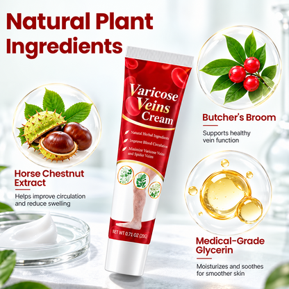 Varicose & Spider Vein Relief Cream