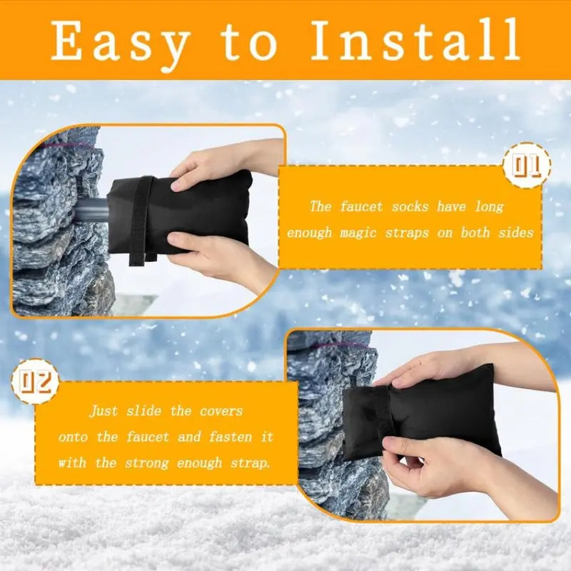 2-Pcs Outdoor Faucet Cover Pack