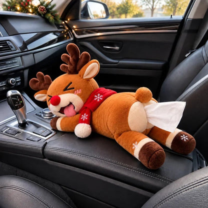 🎉🦌 Funny Christmas Reindeer Tissue Holder – The Cheekiest Christmas Decor!