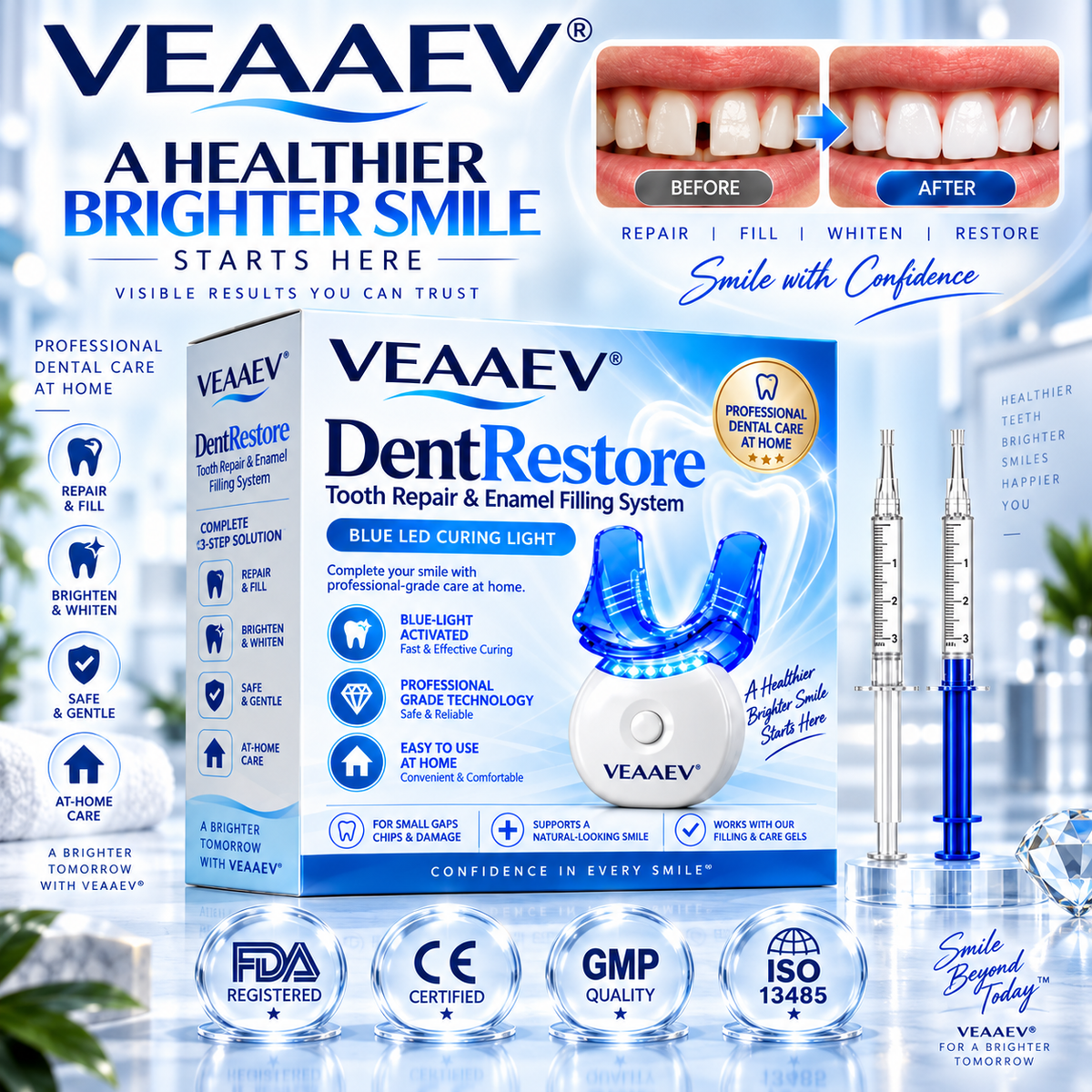 DentRestore Tooth Repair & Filling System 🦷