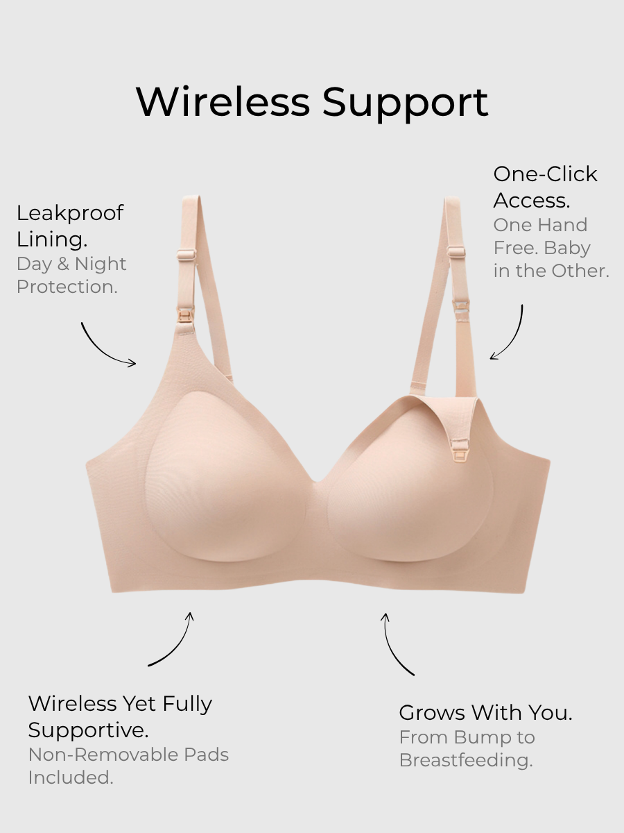 Second-Skin, Silky Nursing Bra | Drop-Down Cups